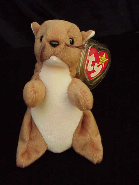 Ty NUTS THE SQUIRREL Beanie Baby