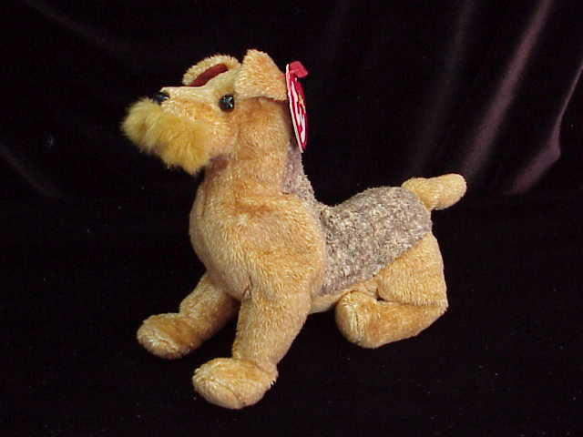 Ty WHISKERS THE DOG Beanie Baby