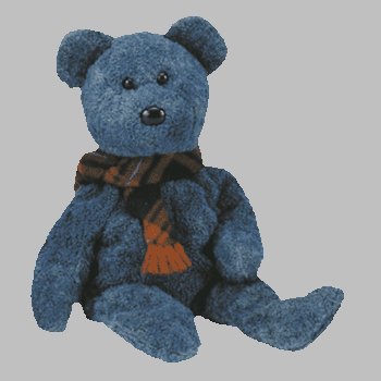 Ty Wallace the Scottish Beanie Baby Teddy Bear