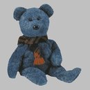 Ty Wallace the Scottish Beanie Baby Teddy Bear