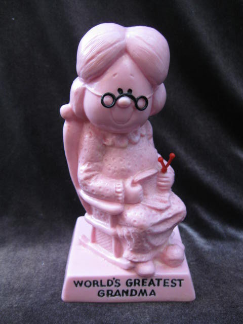 World's Greatest Grandma Figurine Rocking Chair