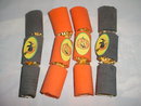 4 Vintage Halloween Crackers or Candy Containers Witch & Jack O Lantern