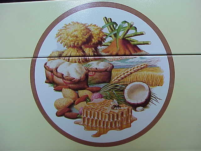 Vintage Advertising C.W. Post Metal Recipe Box