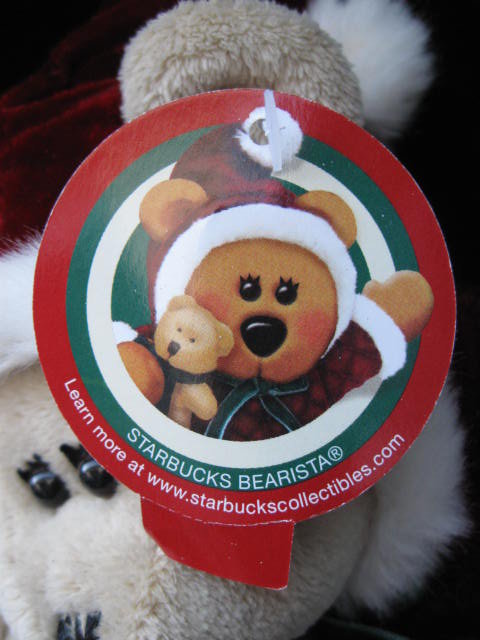 Starbucks 2005 Bearista Christmas Girl Bear 43rd Edition