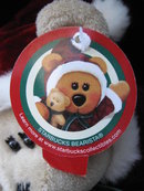 Starbucks 2005 Bearista Christmas Girl Bear 43rd Edition