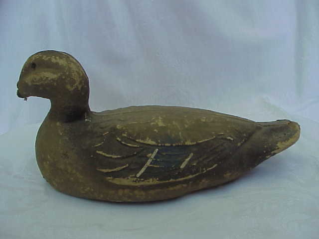 Shot Up Old Duck Decoy