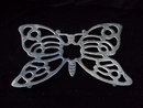 Silverplated ITALIAN BUTTERFLY TRIVET or Hot Plate