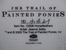 Trail of Painted Ponies Horsefeathers Horse Figurine 1E/3421 First 1st Edition