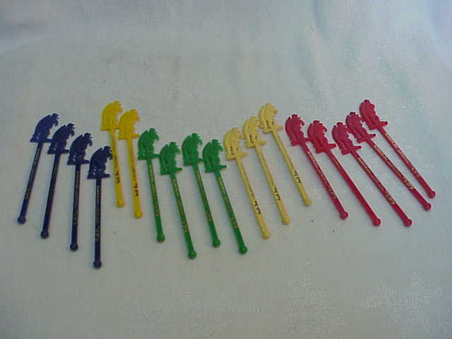 17 Colorful Fish Shanty Old Sailor Swizzle Sticks