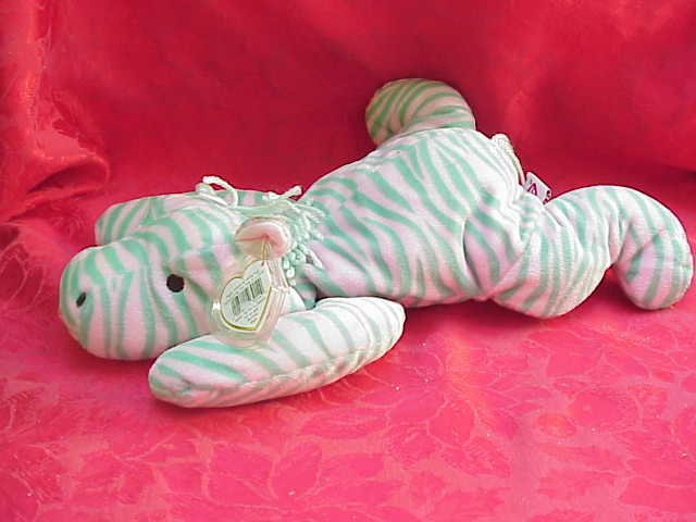 New Ty Zulu The Zebra Pillow Pal