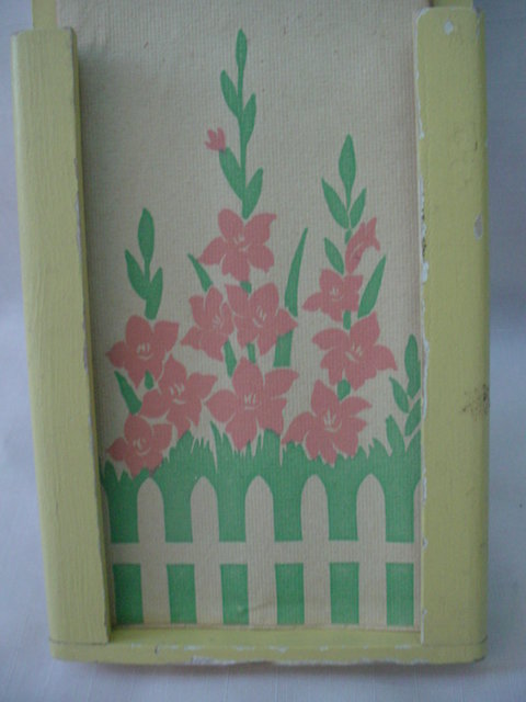 Vintage Yellow Napkin Holder