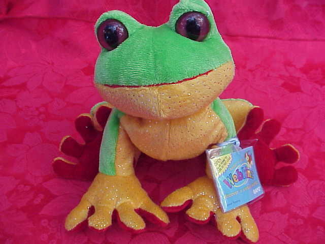New Tree Frog Webkinz With Sealed Tag & Unused Secret Code