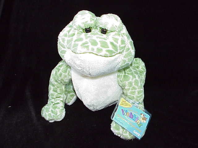 New Spotted Frog Webkinz With Sealed Tag & Unused Secret Code