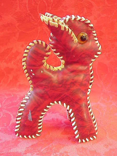 Vintage Vinyl Red Deer Child's 1950's