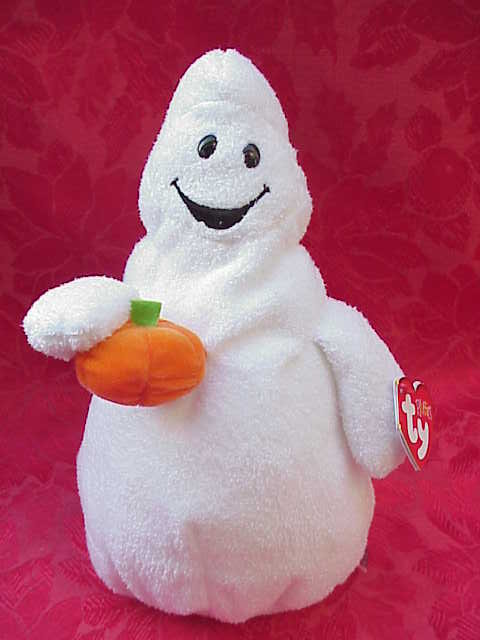 Ty Pluffies Shudder The Halloween Ghost Pluffie Plush