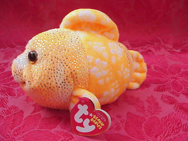 Ty REEFS THE CLOWN FISH Retired Beanie Baby
