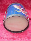 Vintage Chein Metal Toy Patriotic Eagle Drum Chein Toy Drum