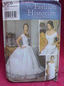 Simplicity 55726 Misses' Chemise corset Petticoat Civil War Halloween Costume Sewing Pattern Size HH 6 8 10 12