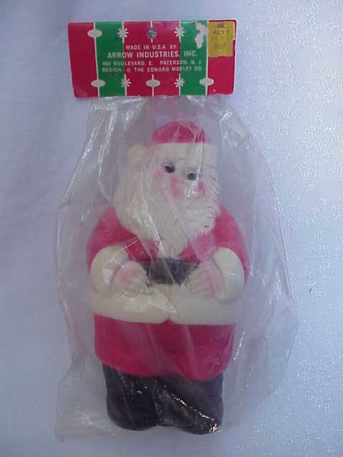 Vintage Mobley Santa Claus in Original Package - New Old Stock