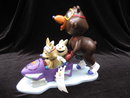 Coal, Copper & Powder Bobsled Team Salt Lake City XIX Olympics Mascot Bobble Head Figurine