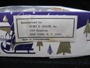 10 Kurt Adler Santa's World Gold & Silver Czechoslovakia Glass Christmas Tree Ornaments In Original Box