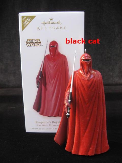 Hallmark 2008 Star Wars EMPEROR'S ROYAL GUARD Star Wars Return Of The Jedi Limited Quantity Christmas Tree Ornament