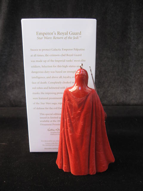 Hallmark 2008 Star Wars EMPEROR'S ROYAL GUARD Star Wars Return Of The Jedi Limited Quantity Christmas Tree Ornament