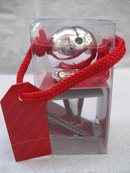 Hallmark 2007 Christmas Sleigh Bell Wine Stopper In Original Box