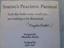Hallmark 2005 Spring's Peaceful Promise Bastin Christmas Tree Ornament