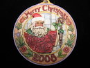 Jim Sore 2008 Folk Art Santa Christmas Tree Ornament