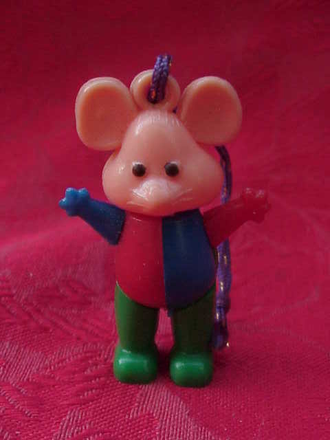 Vintage Rubic Mouse Puzzle Toy For Key Chain