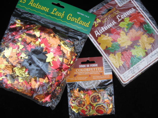 (9) Nine Thanksgiving Paper Decorations - Beistle Banners & 4 Honeycomb + More