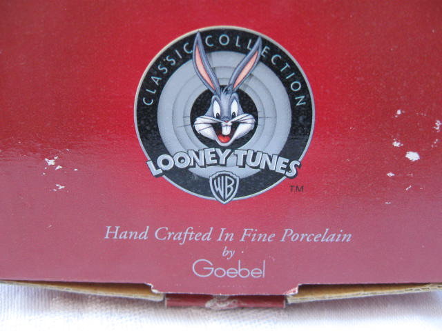 Goebel Looney Tunes 1999 Christmas Putting Sylvester The Cat Golf Christmas Tree Ornament