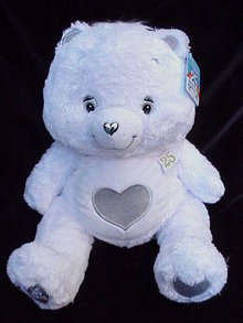 Limited Edition 25th Anniversary Silver Tenderheart Care Bear Swarovski Crystal 13