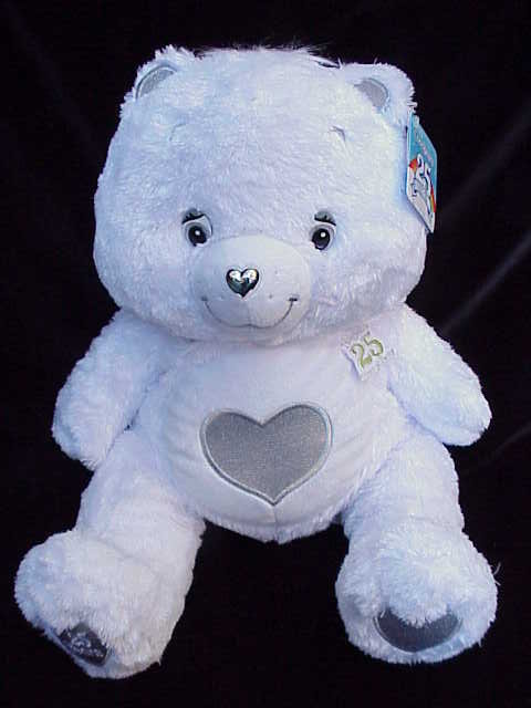 Limited Edition 25th Anniversary Silver Tenderheart Care Bear Swarovski Crystal 13