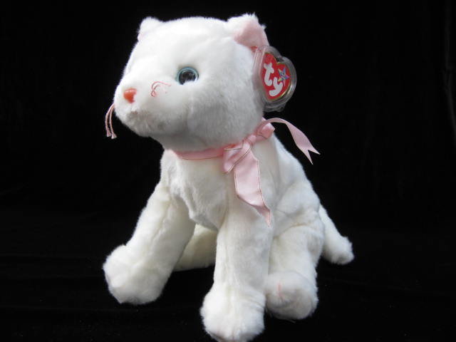 Ty Flip The White Cat Beanie Buddy