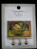 Hallmark 1999 Marjolein Bastin Christmas Sceen Pin or Brooch