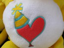 Jumbo Playful Heart Monkey Care Bear Cousin Pillow Pal 24
