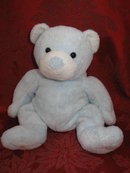 Ty Tinker the Blue & White Bear Cub Pluffies - Tinker Pluffie