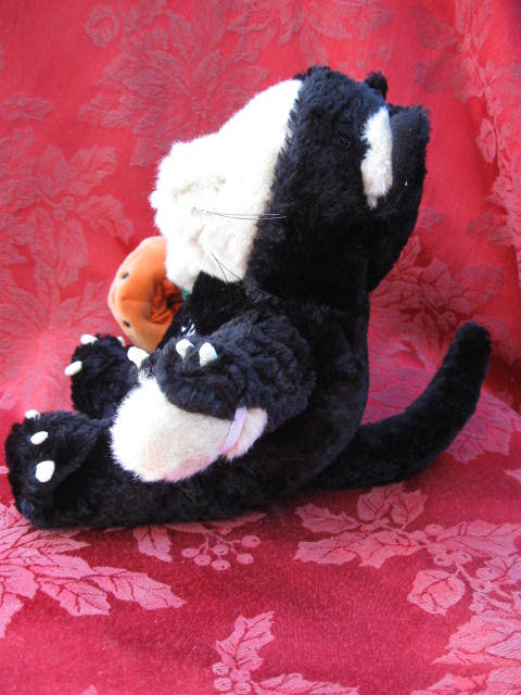Starbucks Bearista Halloween Bear Black Cat 2002 Plush