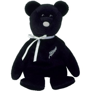Ty FERNY Beanie Baby New Zealand Exclusive Asian Pacific Bear