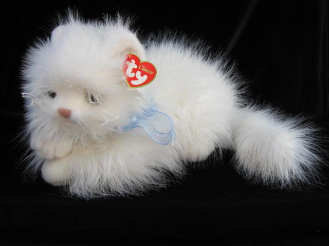 Ty Classic SUGAR The White Cat Plush