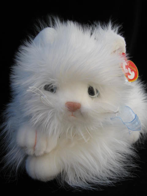 Ty Classic SUGAR The White Cat Plush