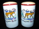 Yellowstone Souvenir Moose Salt & Pepper Shakers