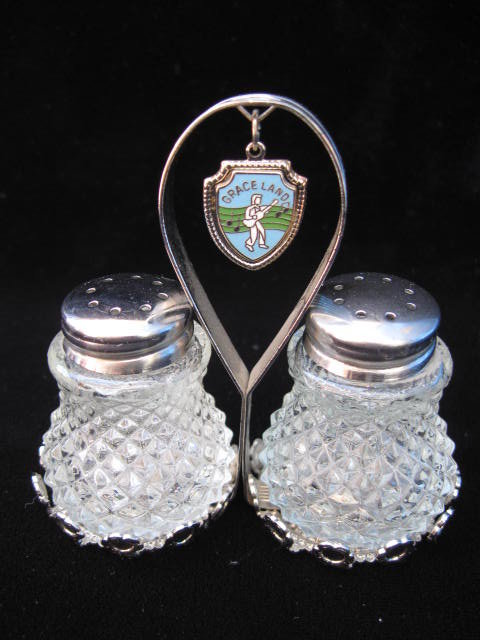 Elvis Presley Graceland Souvenir Salt & Pepper Shakers