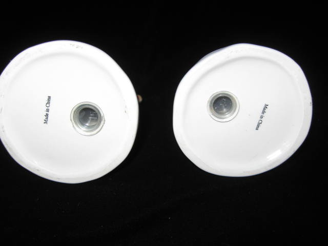 Snowman & Snowgirl Salt & Pepper Shakers