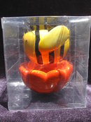 Bumble Bee And Flower Salt & Pepper Shakers In Original Box