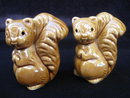 Vintage Brown Squirrel Salt & Pepper Shakers