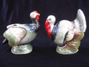 Vintage Thanksgiving Turkey Salt & Pepper Shakers