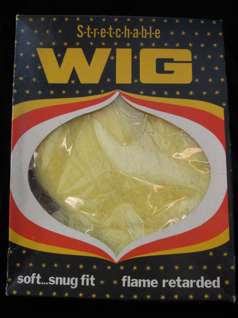 Vintage Collegeville Halloween Blonde Wig Costume